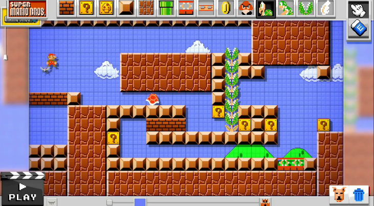 Mario Maker Screen Shot