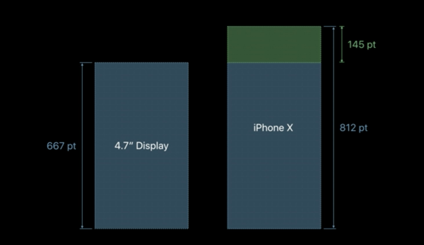 iPhone X Display Height