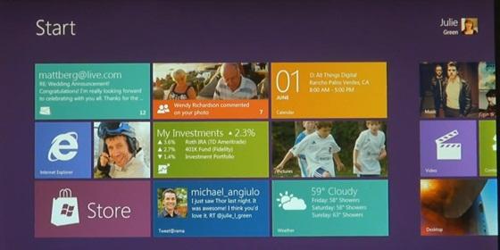Main image of article Windows 8 Takes On iPad and Android Honeycomb