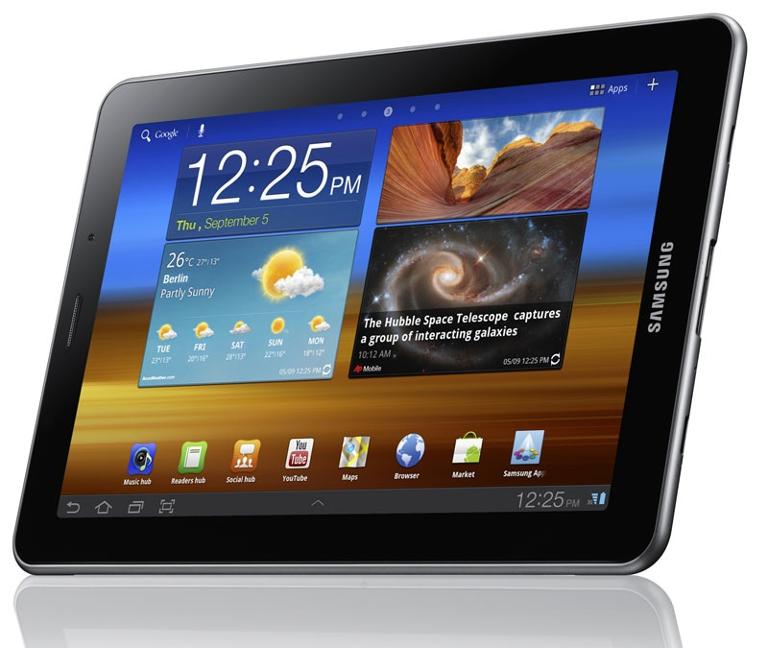 Main image of article Samsung Launches Its Galaxy Tab 7.7
