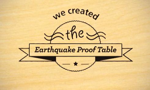 Main image of article Earthquake-Resistant Table Could Save Lives