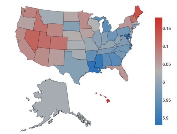 Main image of article Twitter Says Hawaii the Happiest State: Research