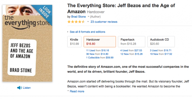 Main image of article 'The Everything Store': Jeff Bezos and the Rise of Amazon