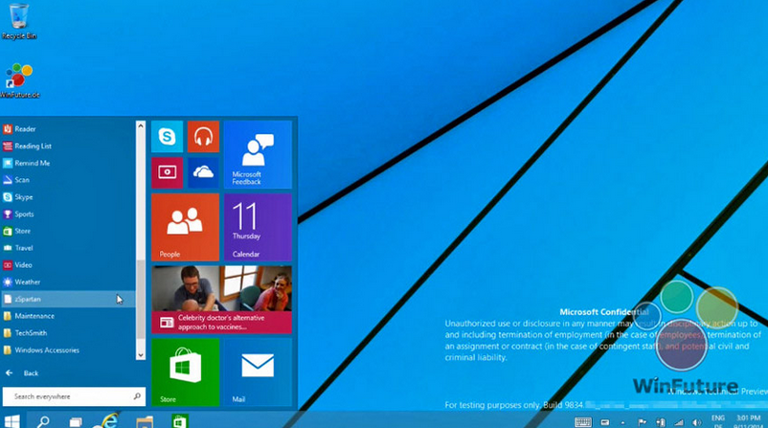 Main image of article Microsoft Might Make Windows 9 Free for Some