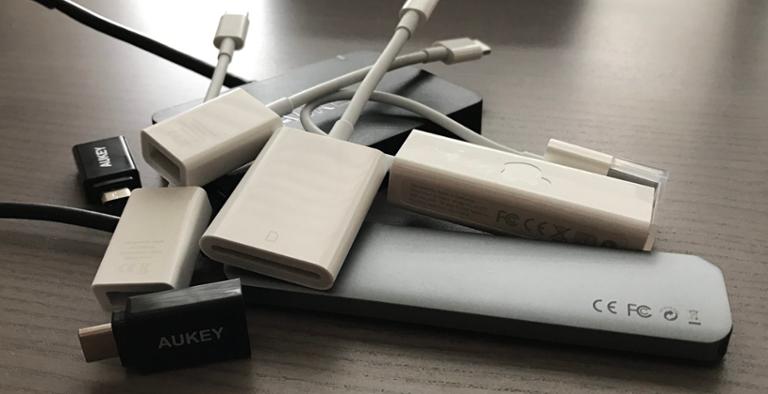 Main image of article Apple Discounts Dongles as Pros Lament USB-C