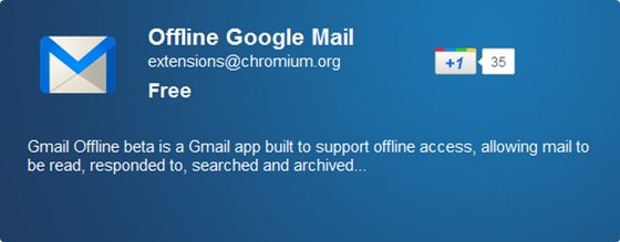 Offline Google Mail