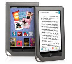 Main image of article Amazon, Barnes & Noble Heat Up the e-Reader Wars