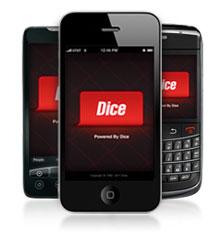 Main image of article Dice Mobile App Gets an 'A' (We're Very Happy)