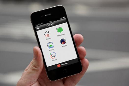 Main image of article Google+ iOS App Adds Hangouts, Messenger, New Notifications Settings