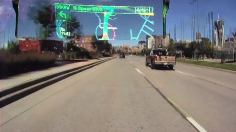 Main image of article Pioneer Plans Head-up Display for Cars in 2012