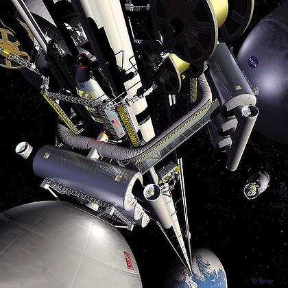 Main image of article Space Elevator Proposed for 2050