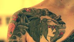 Main image of article Cool Skin: Life's Outlook in Japanese Ink
