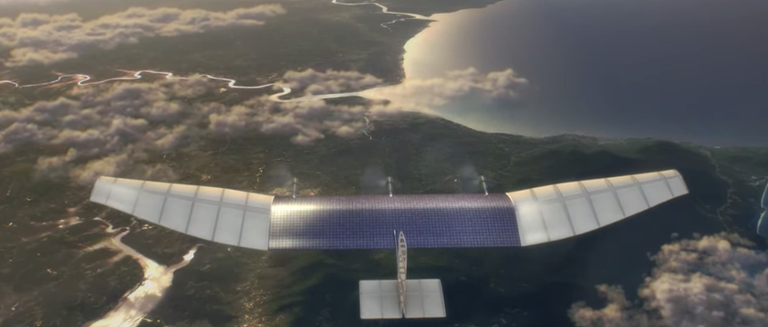 Main image of article Facebook's Plans for a Jetliner-Sized Drone