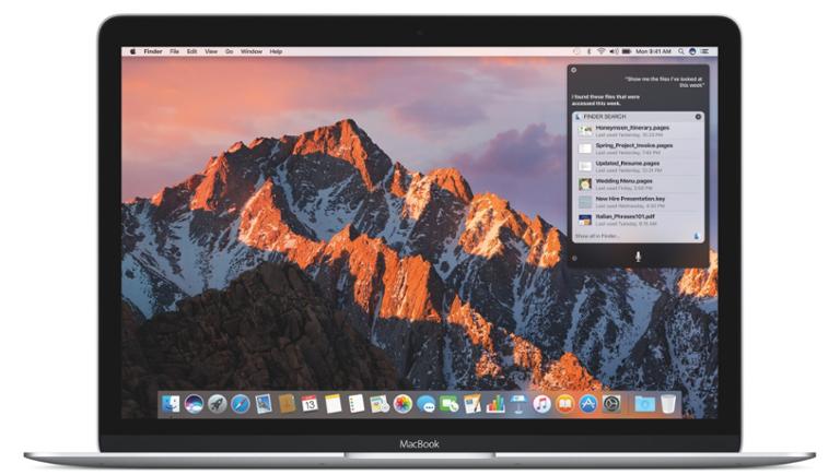 Main image of article macOS Sierra Leans On Siri and iCloud for Success