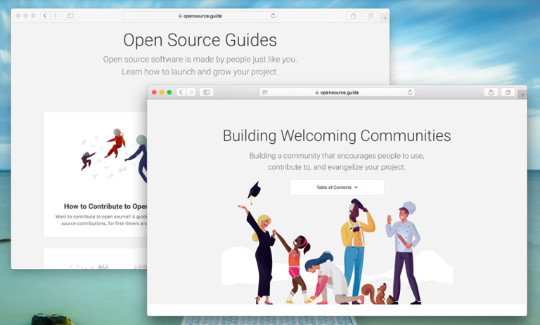 Main image of article GitHub Commits Open Source Guides for Devs