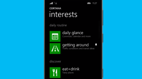 Go to article Microsoft's Cortana Coming to iOS, Android