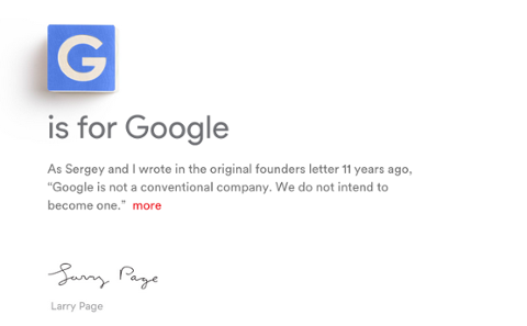 Go to article What Google's Alphabet Means for Tech Pros