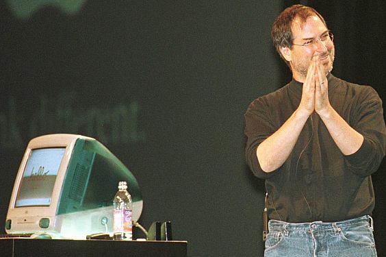 iMac and Steve Jobs