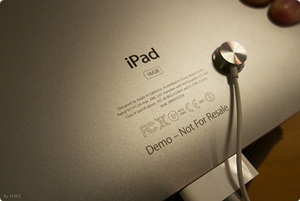 iPad demo unit
