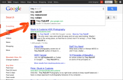 Google Search Plus Example