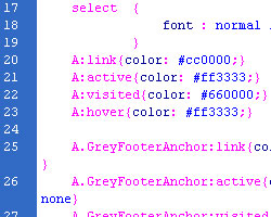 CSS Code Snippet