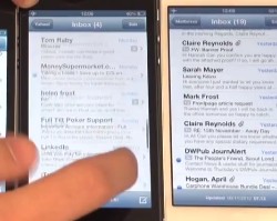 Screenshot iPhone scroll issue