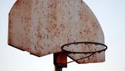 Old Basketball Hoop