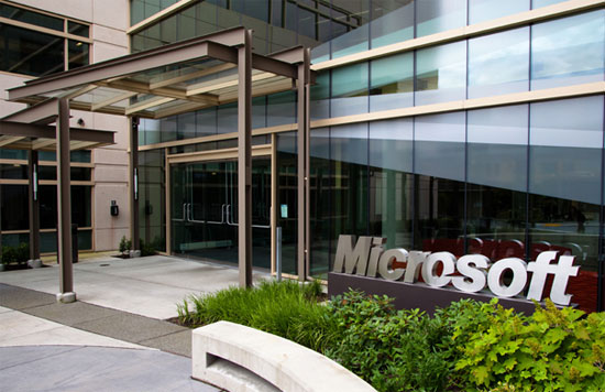 Microsoft Building Front Door