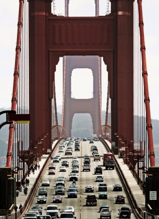 Golden Gate Bridge Traffic