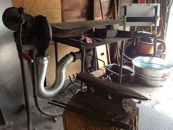 Blacksmithing Forge