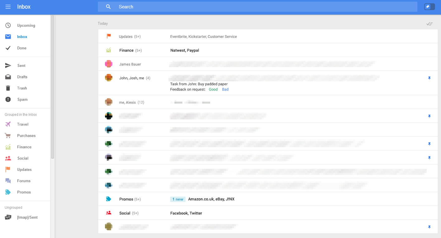 New Gmail Screenshot