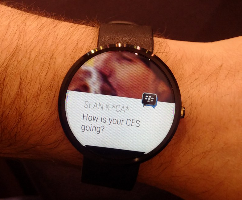BBM Smartwatch App