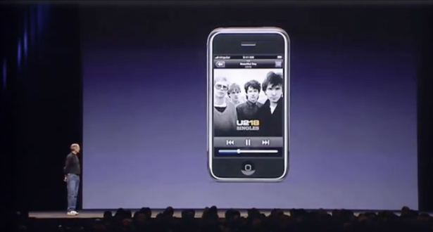 Apple iPhone Steve Jobs Presentation