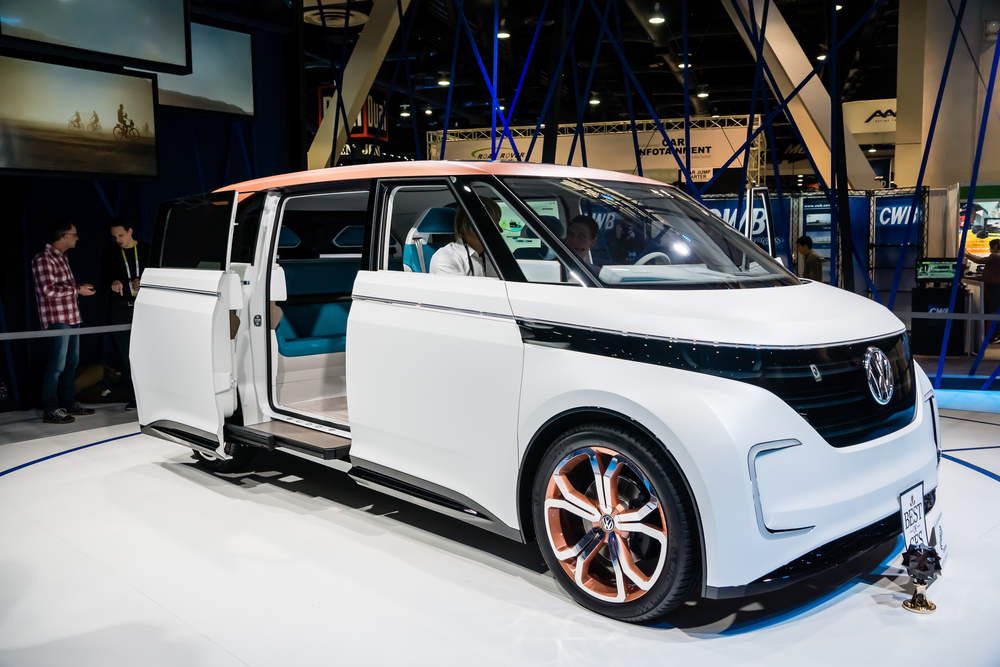 VW's CES concept vehicle