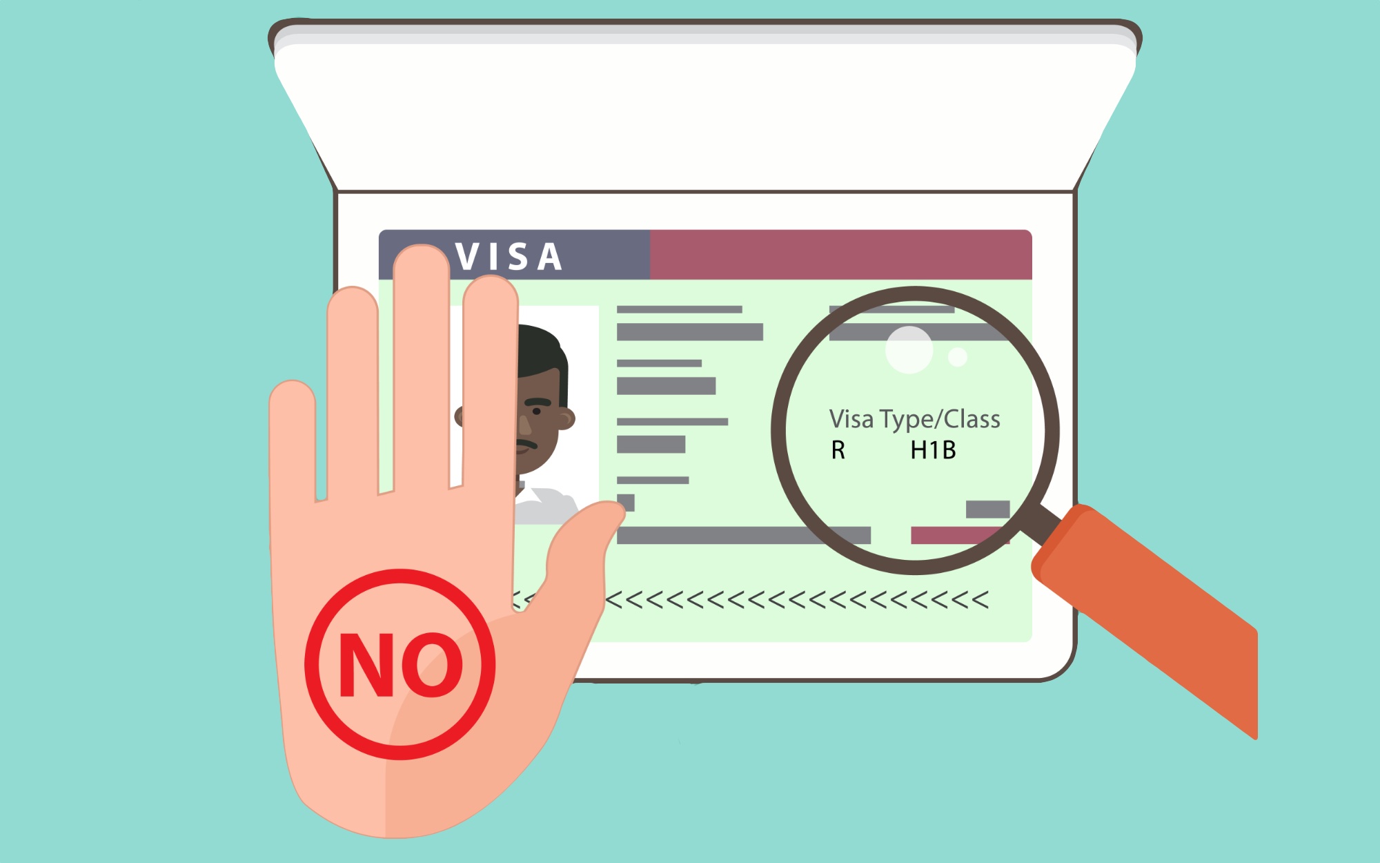 H-1B Visa Rejection Dice