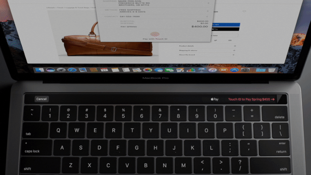 Apple MacBook Touch Bar GIF
