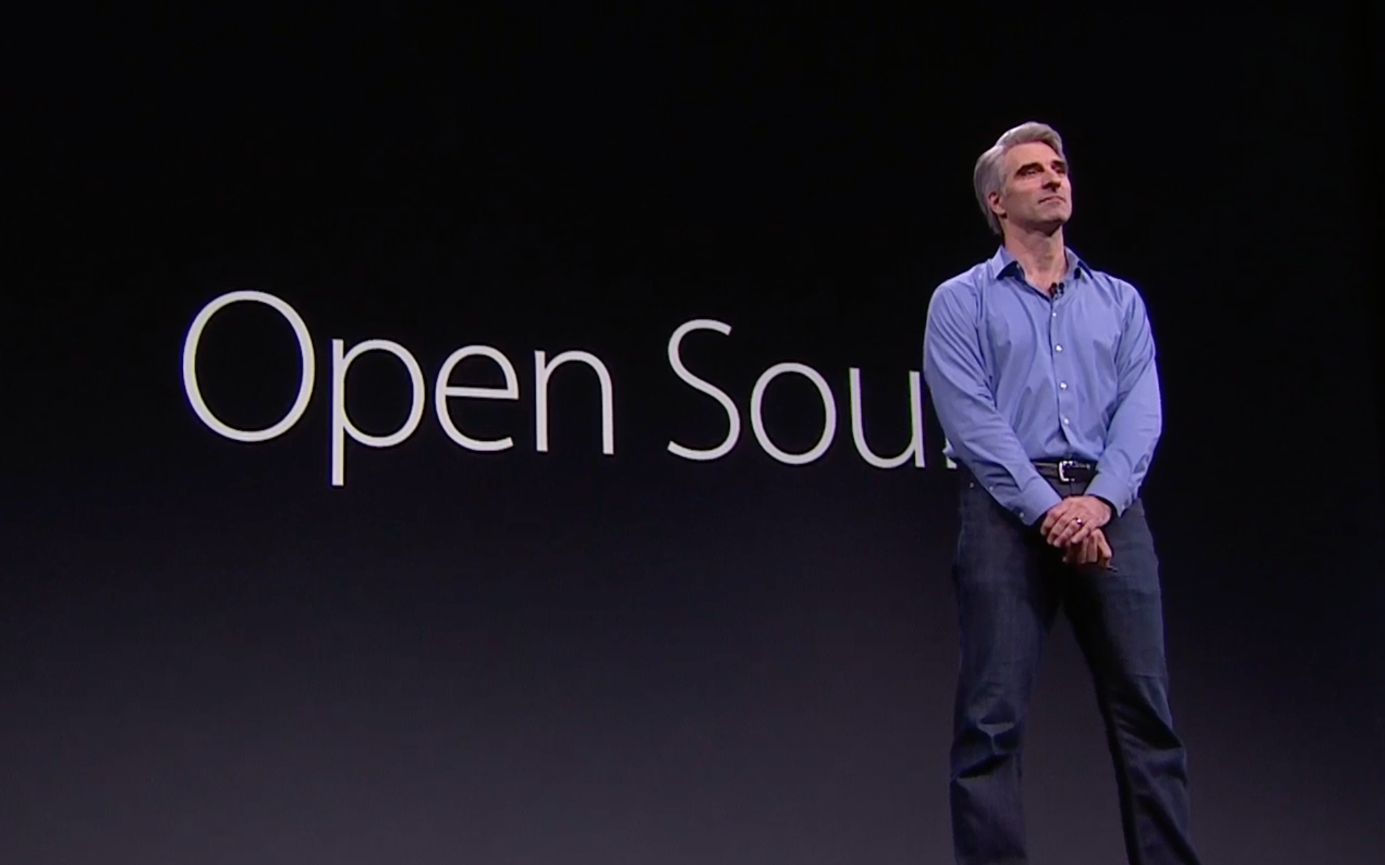 Swift Open Source Craig Federighi Apple Dice