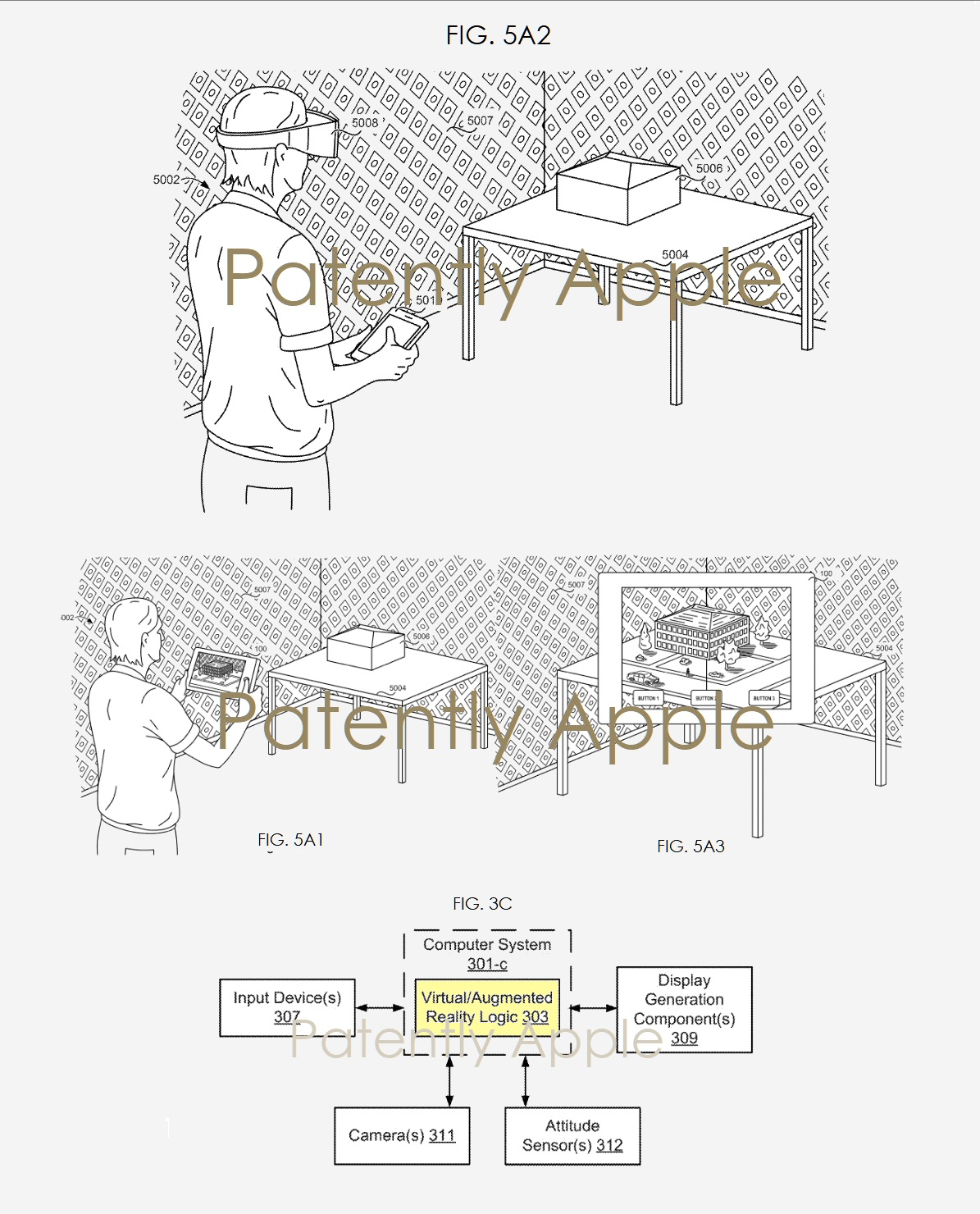 Augmented Reality AR Apple Patent Dice